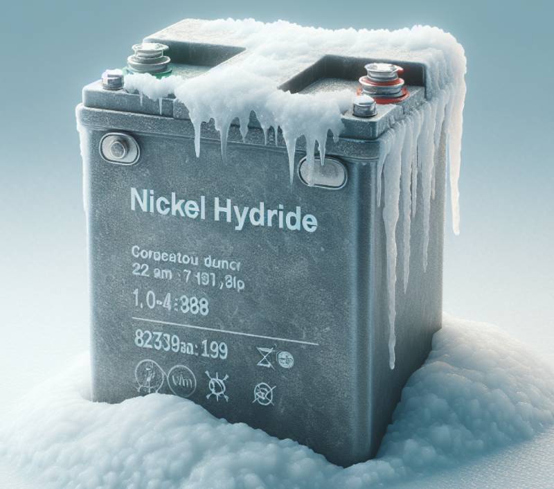 will a nickel hydride battery withstand cold weather